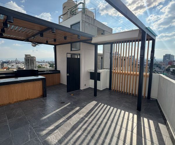 Lindo penthouse de renta de corta estancia - 10